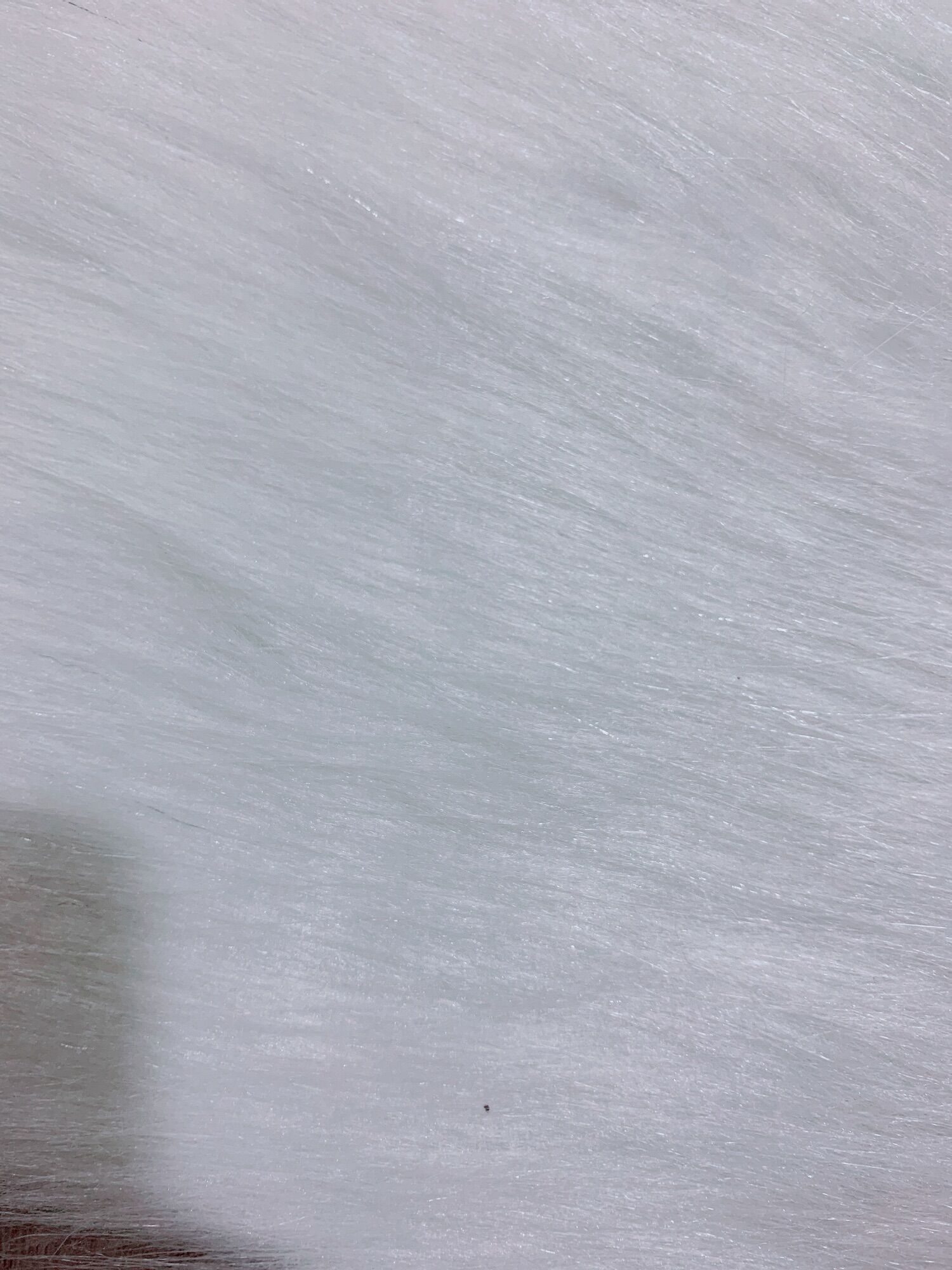 Thảm lông chụp ảnh nail, thảm lông trắng
