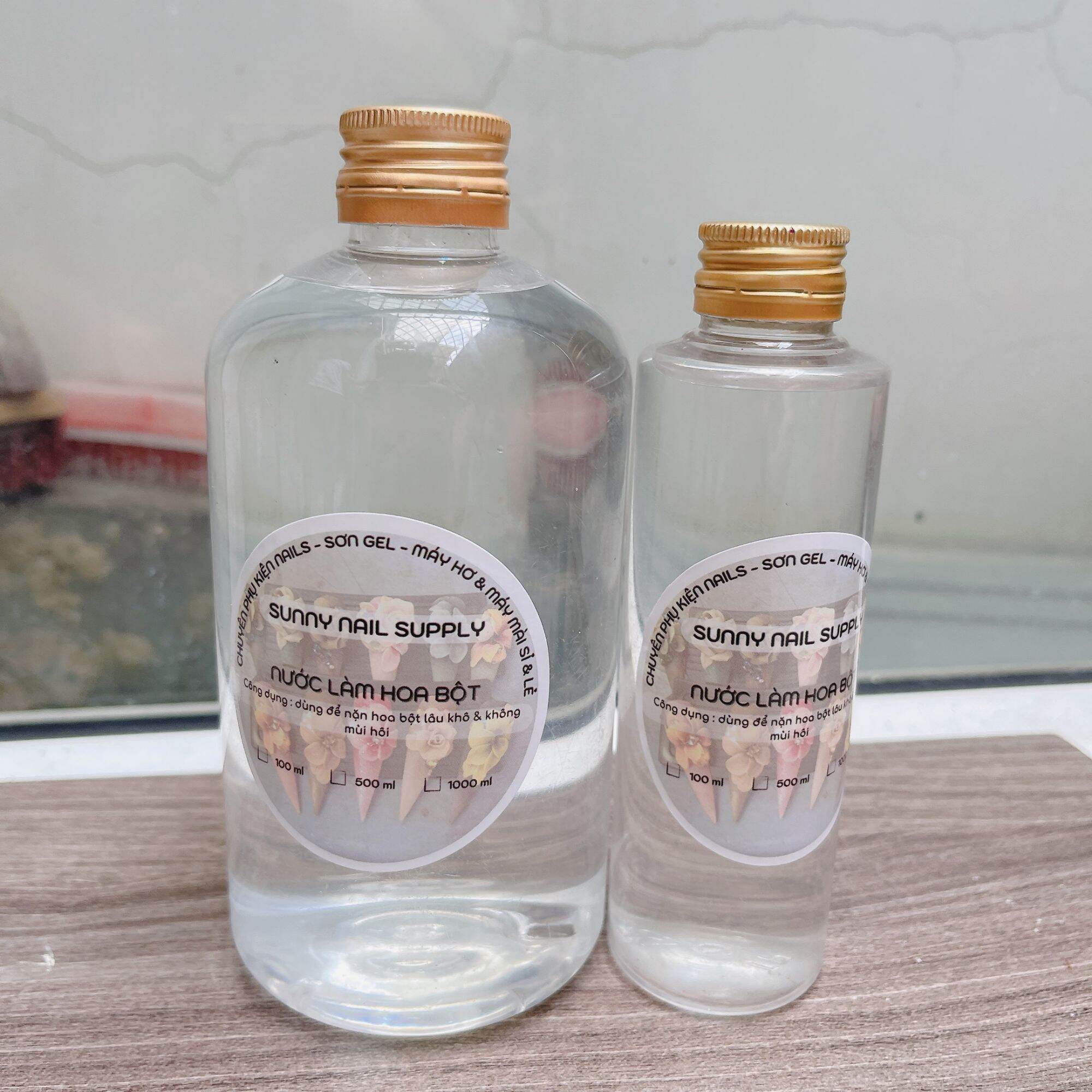 Nước làm hoa bột / nước nặn hoa lâu khô không mùi hôi