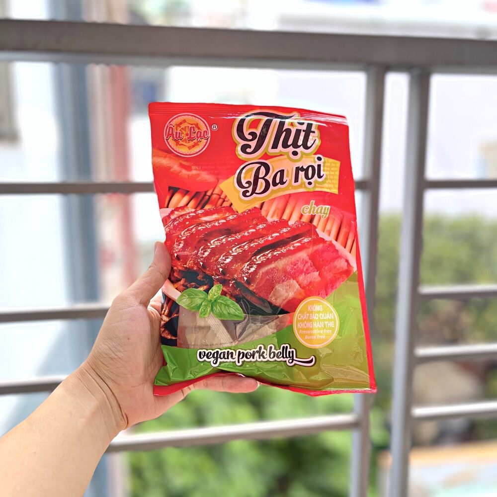 THỊT BA RỌI CHAY 230 G THỰC PHẨM CHAY ÂU LẠC ĐỒ CHAY.