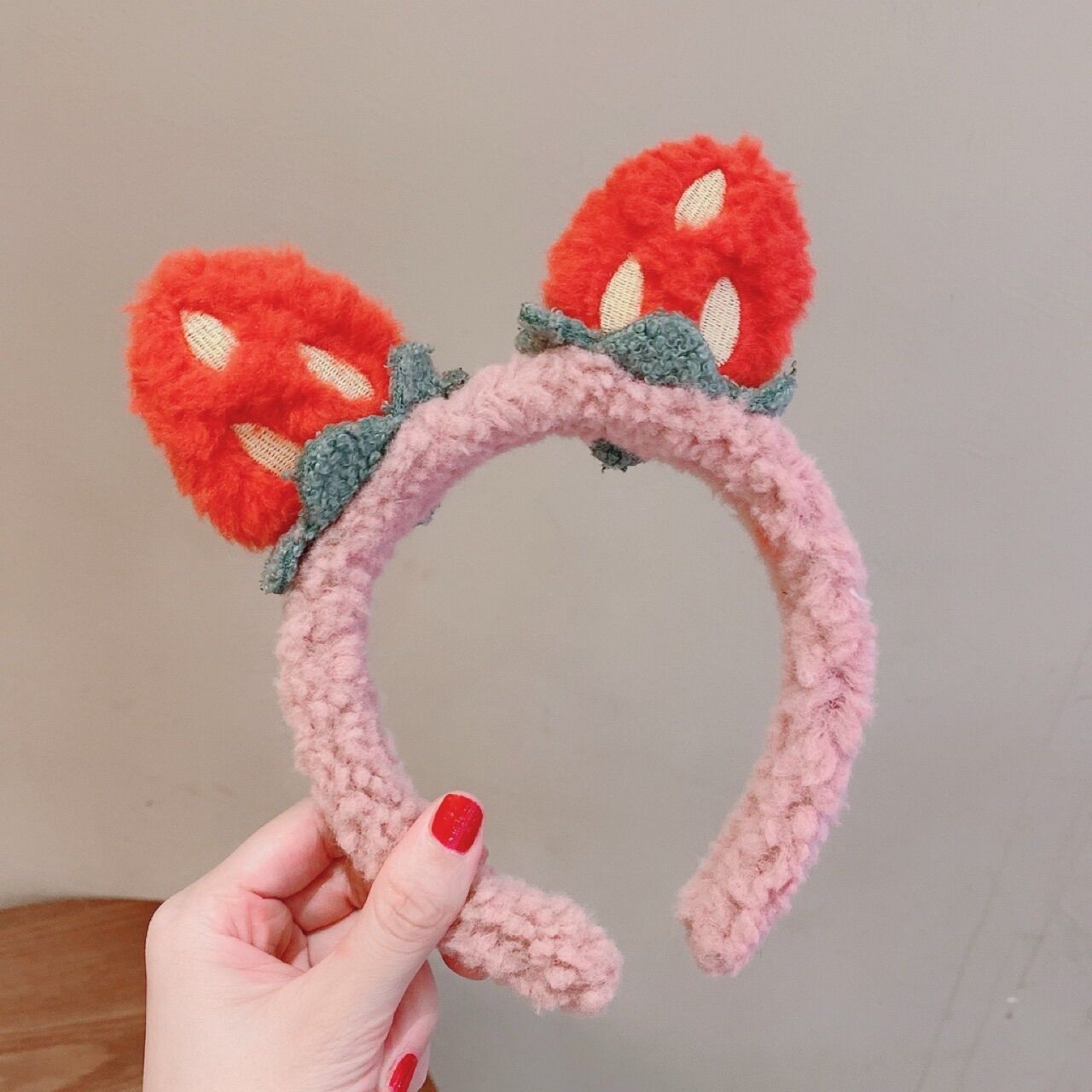 Strawberry Headband, Strawberry Headband