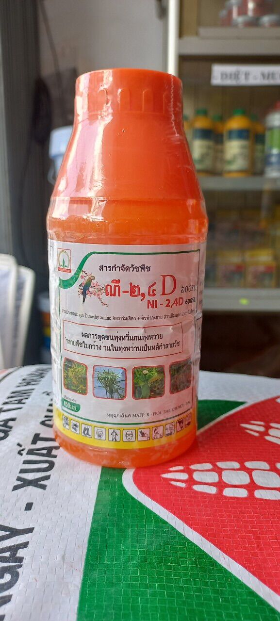 Diệt cỏ Ni 2,4D diệt cỏ lưu dẫn , diệt các loại cỏ chỉ , cỏ ống ... nhanh hiệu quả