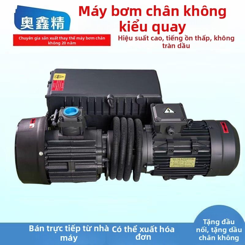 MUHUASHA | Rotary Vane Vacuum Pump Small Machinery Air Extraction Giá 22,380,000 Đồng*Miễn phí vận chuyển