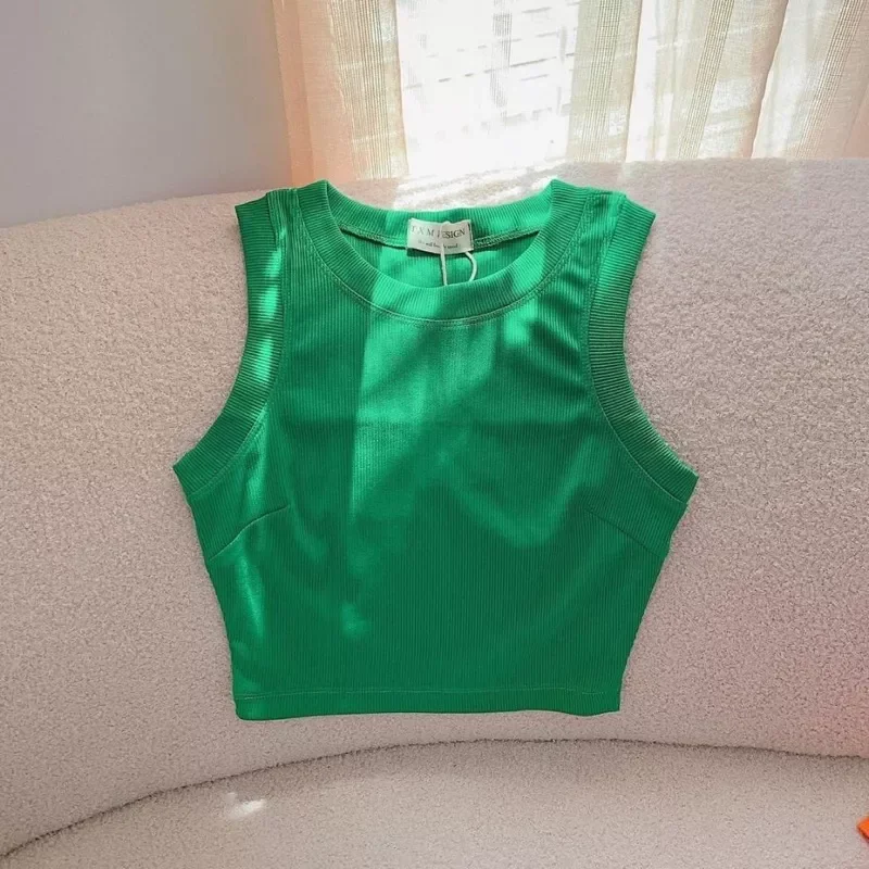 ÁO BA LỖ CROPTOP CHẤT THUN GÂN SIÊU CO GIÃN B999
