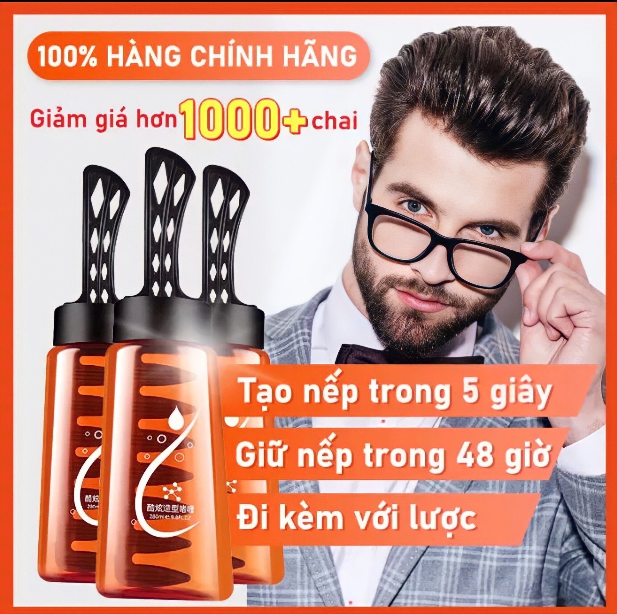 [Chai Lớn ] Gel kèm lược cao cấp 280ml