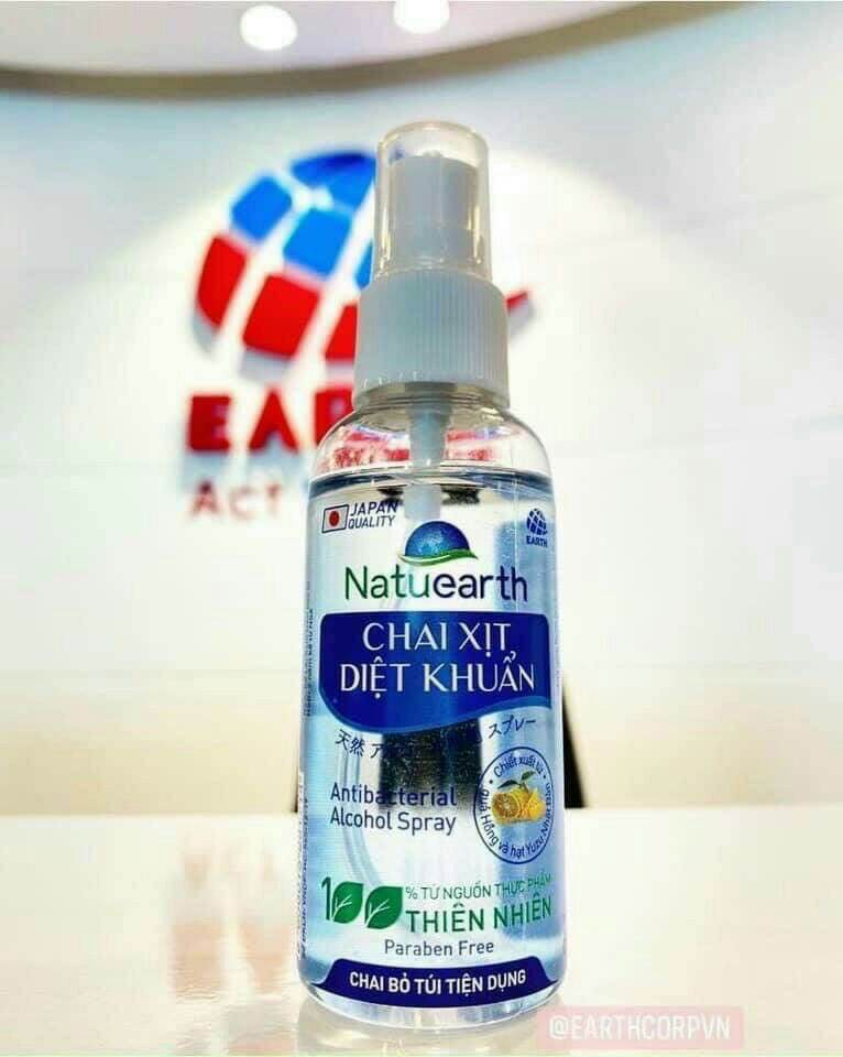 chai xịt diệt khuẩn natufath