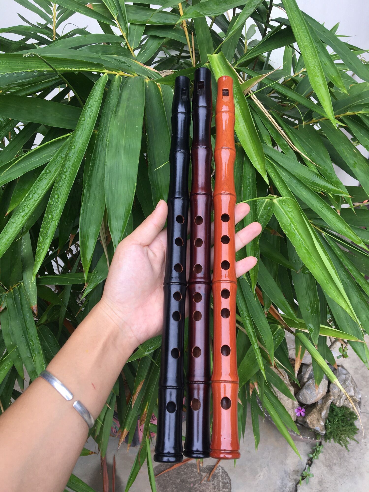 Sáo dọc gỗ căm xe tone Đô - dễ thổi nhất dành cho người mới tập chơi