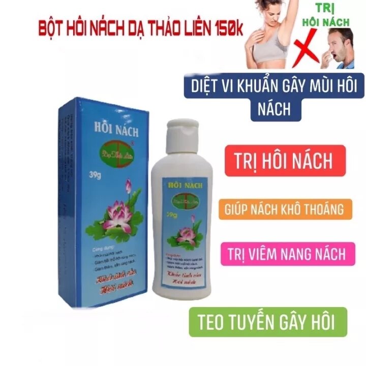Bột hôi nách dạ Thảo liên, Tặng kèm 🎁