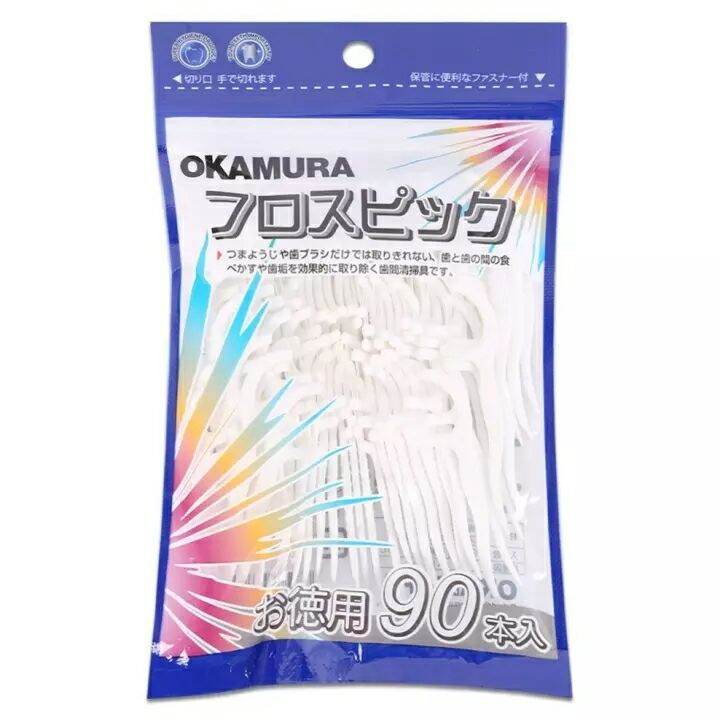 Tăm chỉ nha khoa okamura 50p 90p