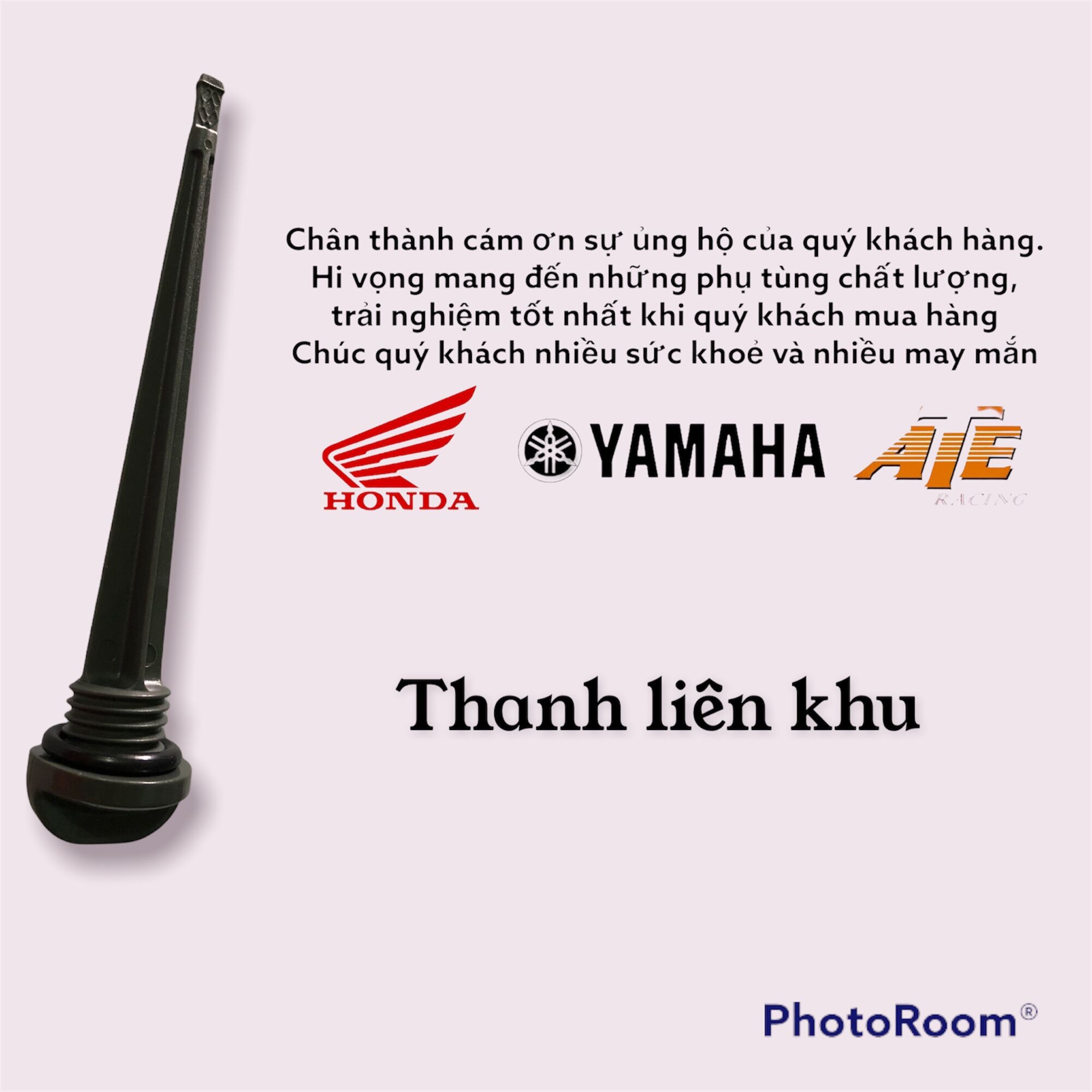 Ty thăm nhớt zin hệ máy xe số 1 lít Honda