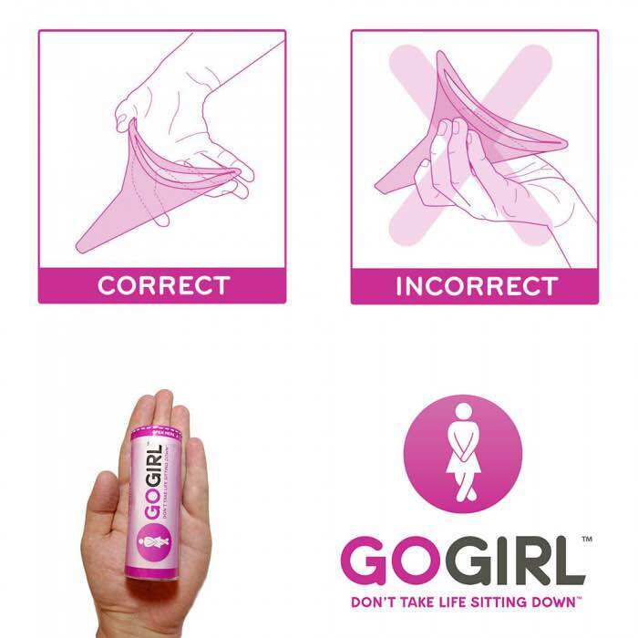 Phễu vệ sinh (đi tiểu đứng) dành cho phụ nữ GoGirl