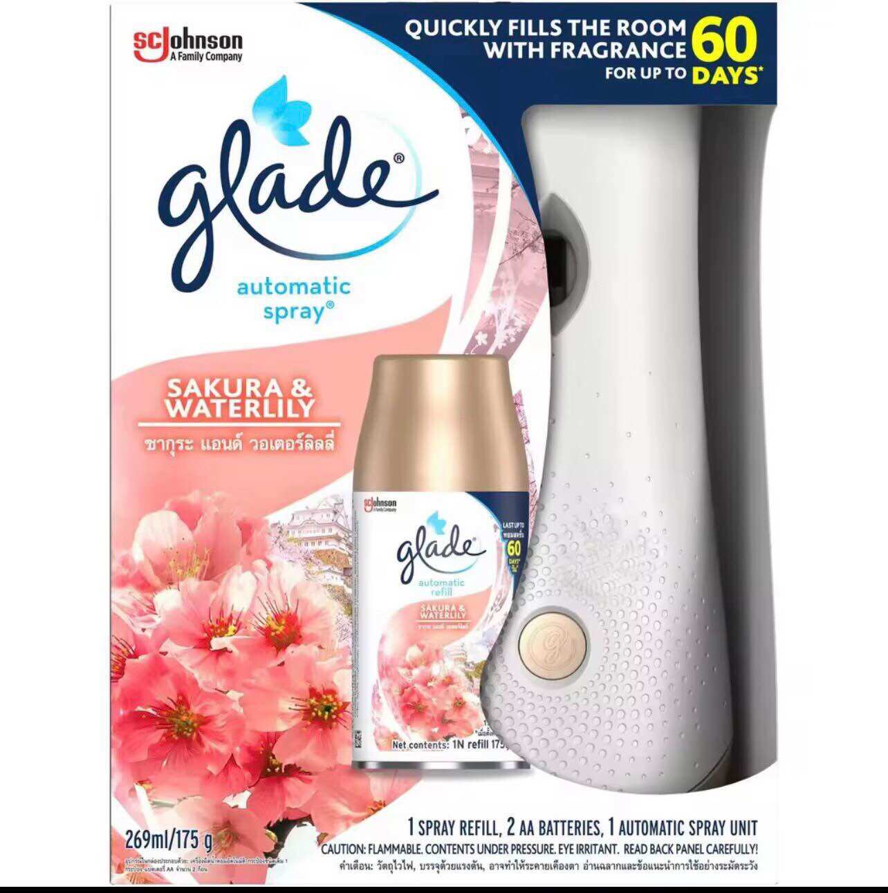 Máy xịt thơm phòng tự động Glade+ lõi