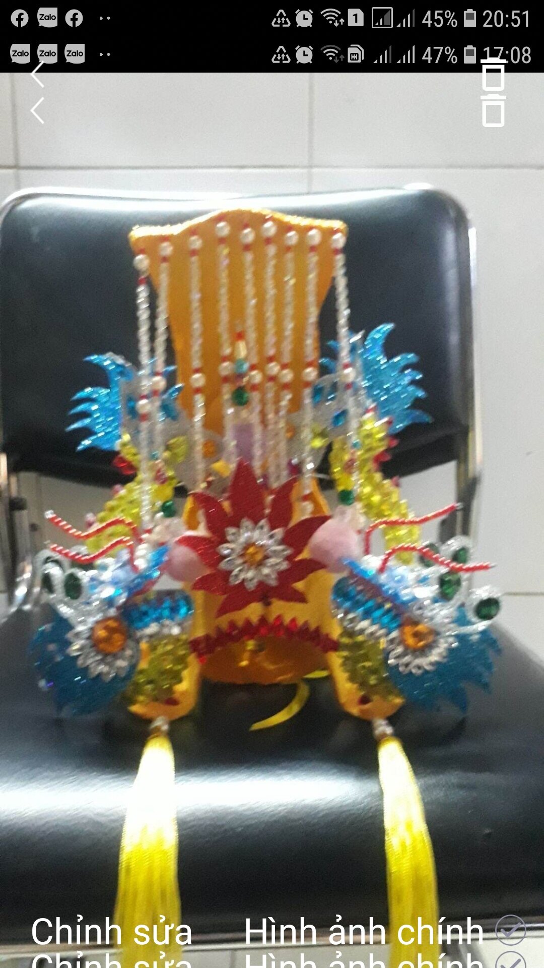 BỘ ÁO MÃO NGỌC HOÀNG