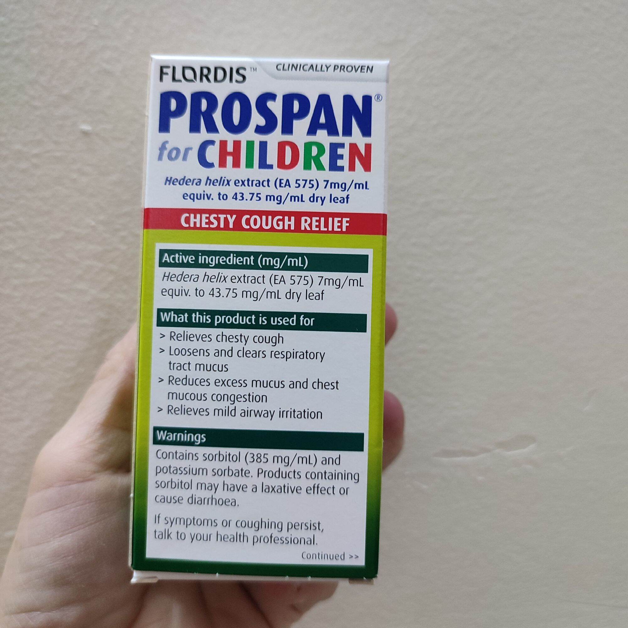 Siro ho prospan úc @& Đức 100ml
