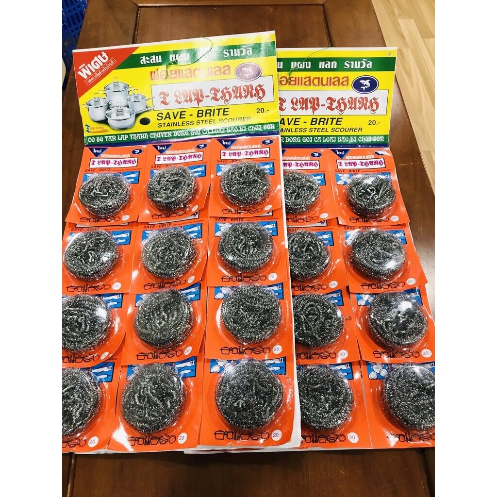 🥘lốc 12 miếng cước sắt chà nồi