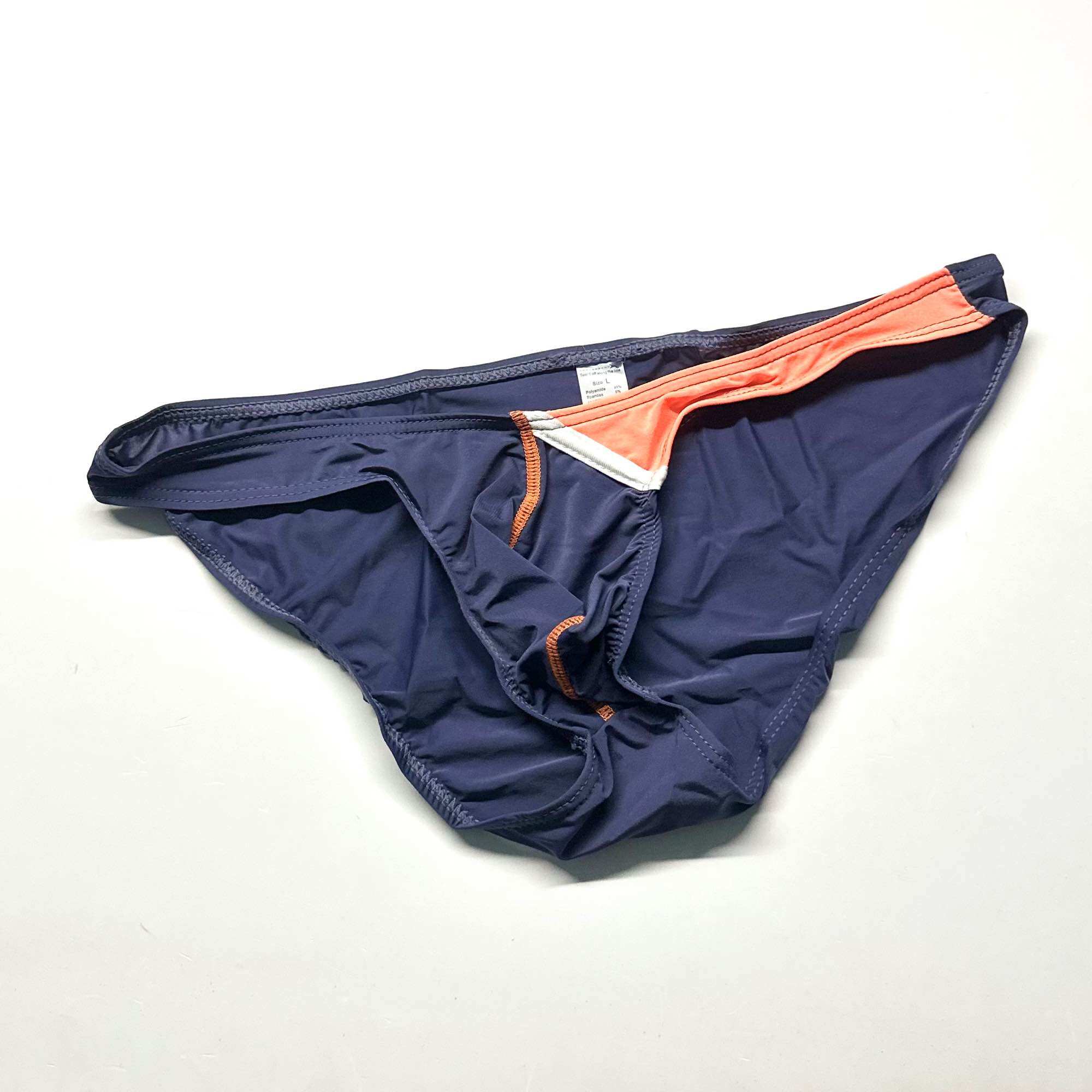 Quần lót nam bikini vải lụa 2 màu size M-XL