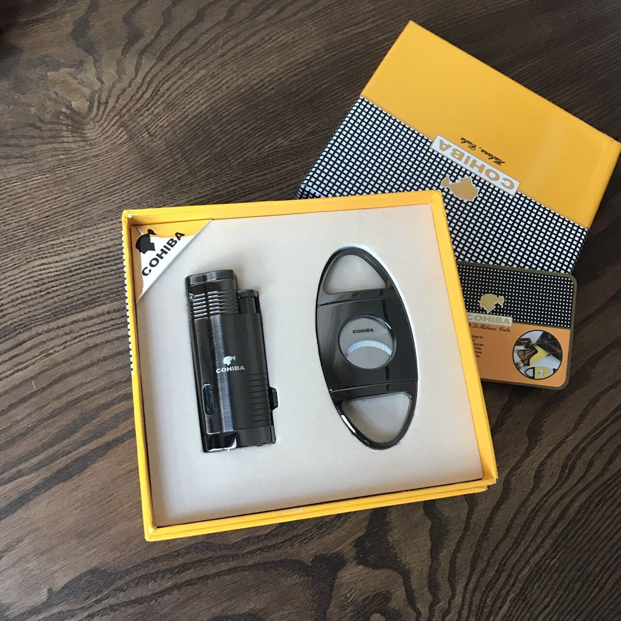 Khò, cắt kèm đục Cigar COHIBA, chất lượng cao cấp