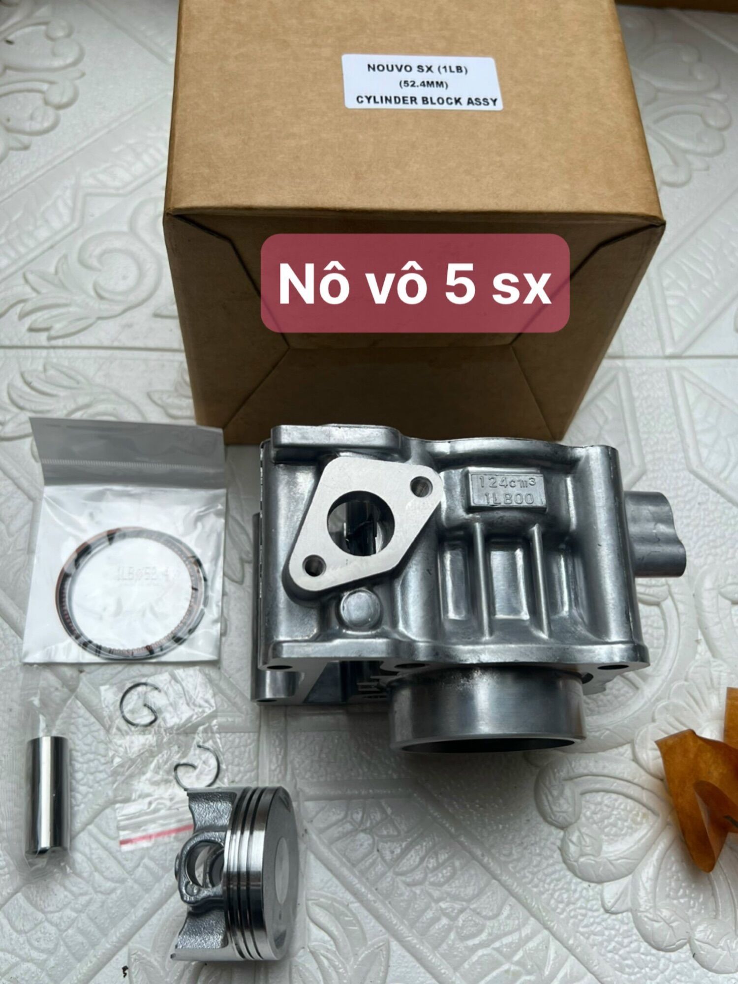 Bộ nòng hơi xi lanh Nouvo 5 sx