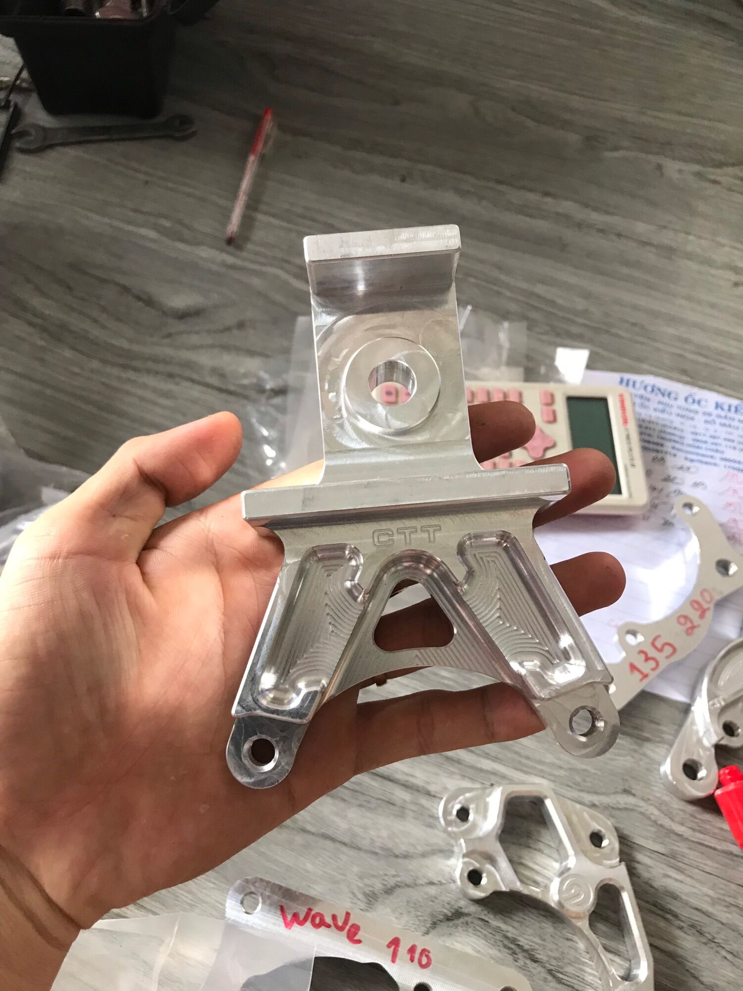 [HCM]Pass heo sau cnc gắn heo 2 pit cho xe winner sonic
