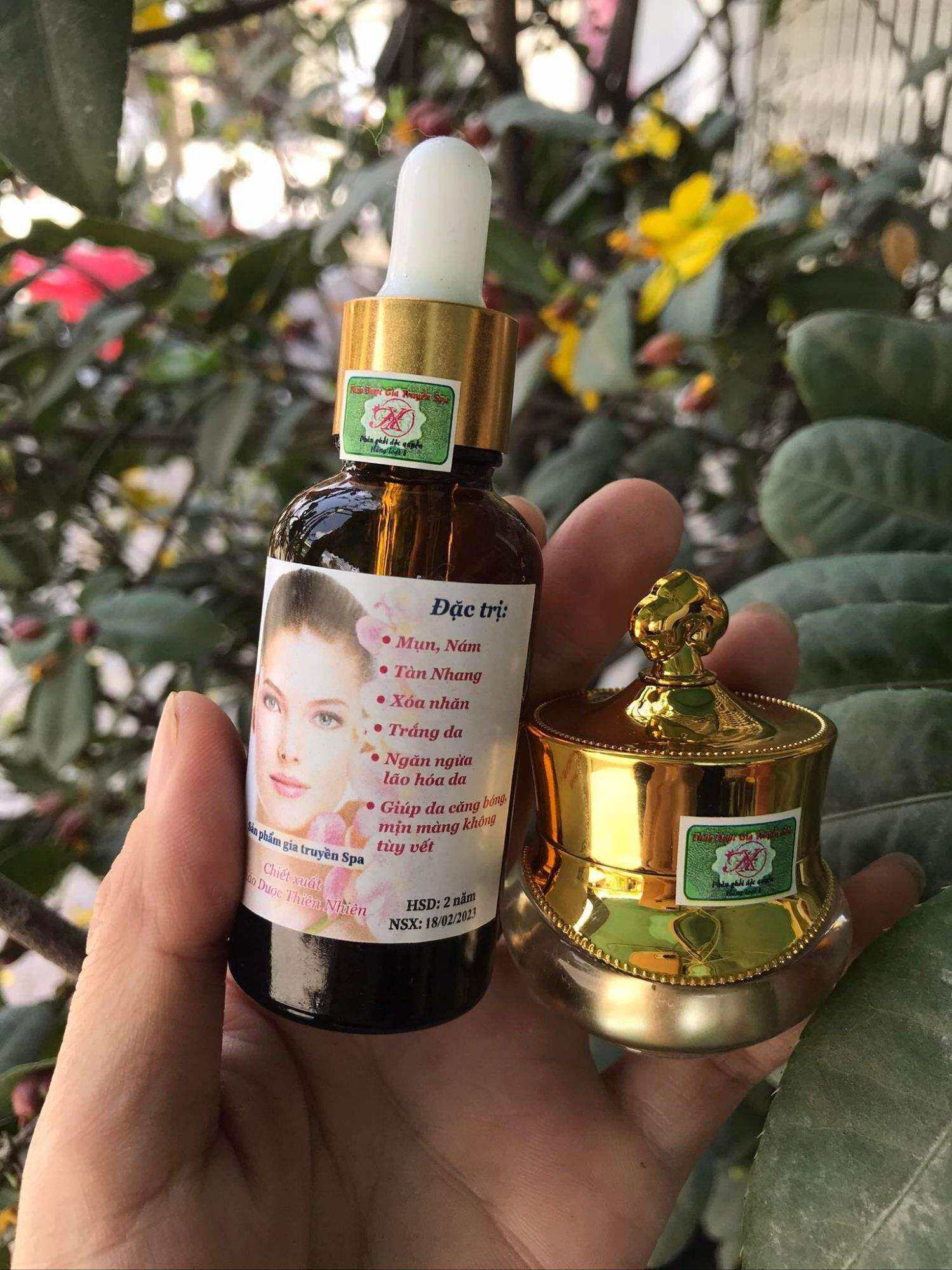 BỘ KEM TÁI TẠO TRỊ SẠCH MỤN THÂM NÁM