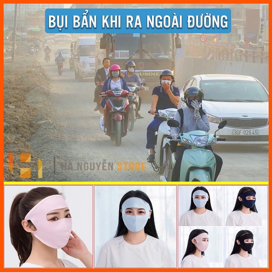Khẩu trang ninja chống nắng NAM-NỮ