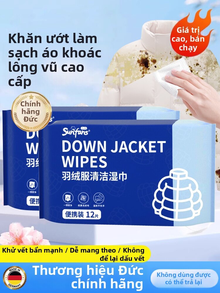 KEKESHANGJIA | Khăn Lạc Ẩm Loại Bỏ Vết Bẩn Cho Áo Khoác Bông