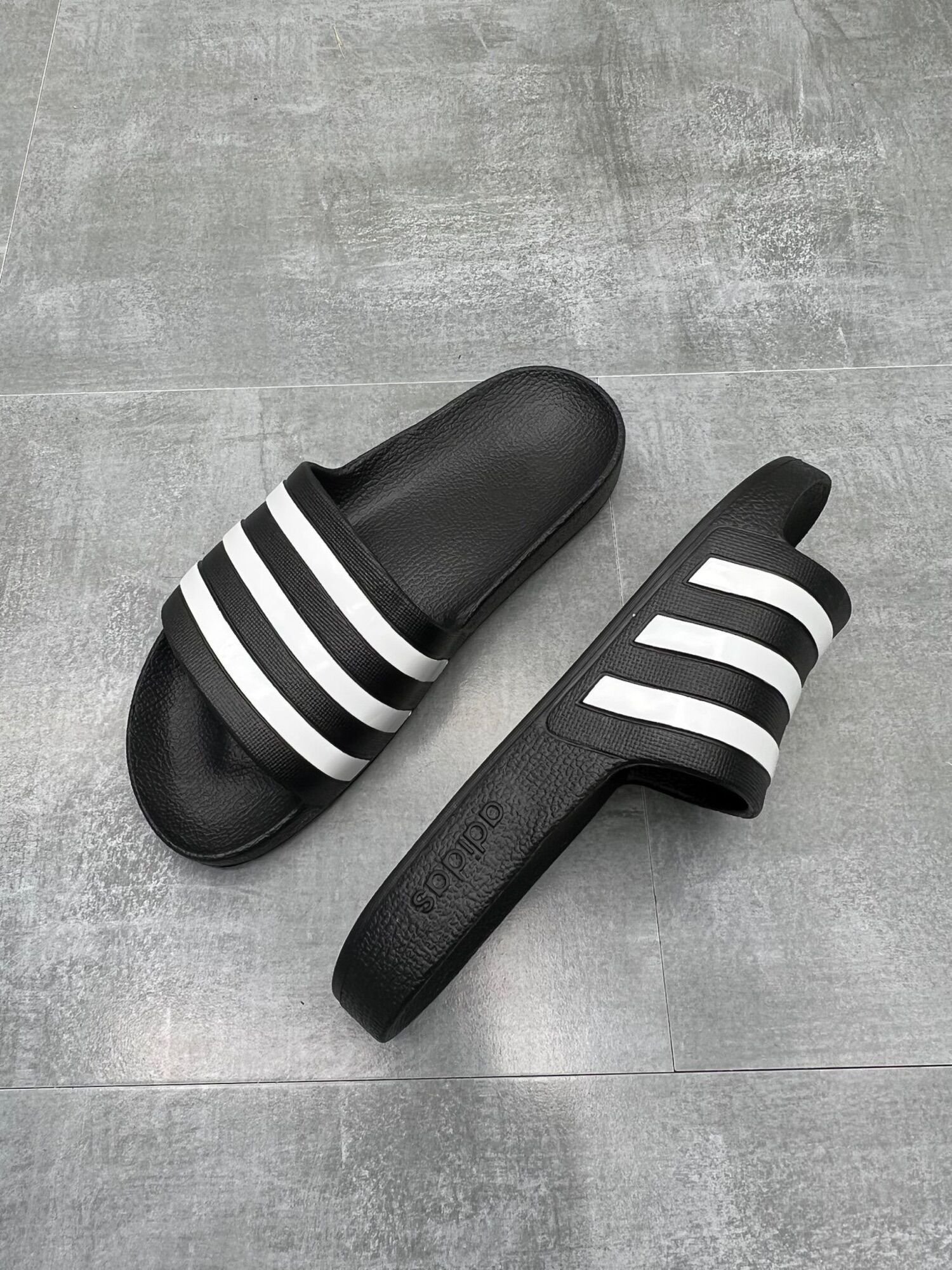 [3-5/8 Hoàn Tiền 25%]Dép đúc quai ngang nam Adidass Auth Full tag cod chuẩn Hãng