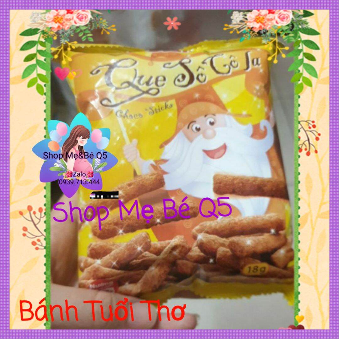 10 BAO BÁNH SNACK ĐẬU XANH NƯỚC DỪA/SOCOLA 16GR