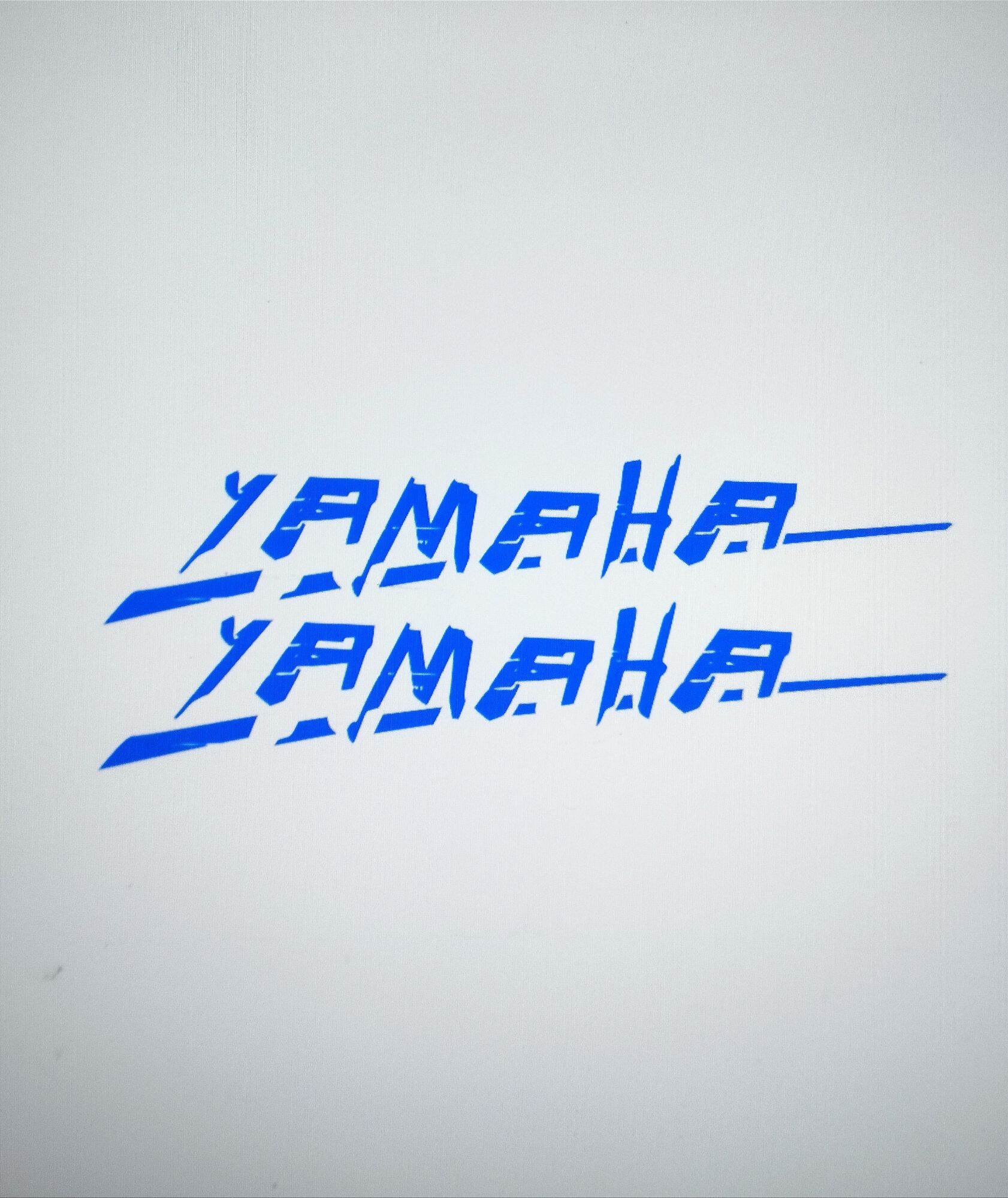 Tem xe sticker yamaha trang trí dán xe máy yamaha tem định hình