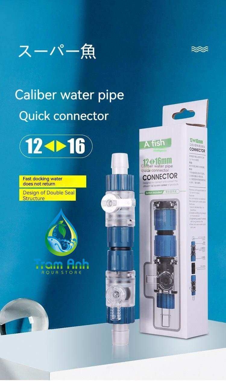 Van khoá đôi MARINE- Doubletap - Van nước cho bể cá - Thuỷ sinh