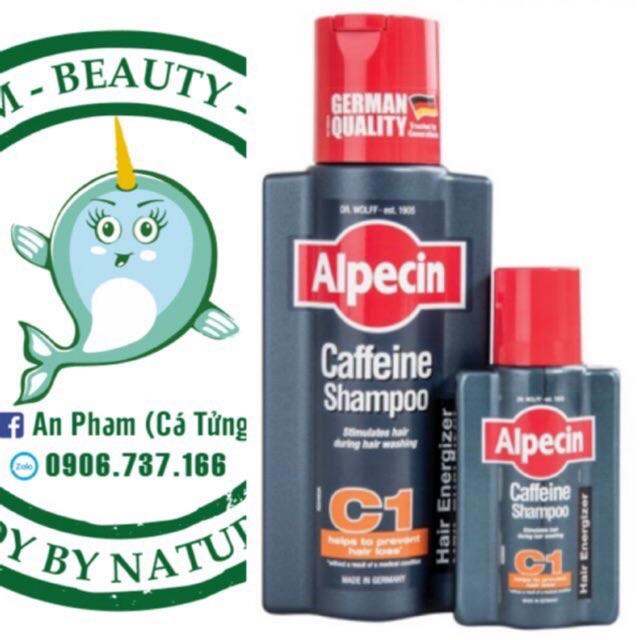 Dầu gội Alpecin C1 Caffeine - Chai mini 75ml