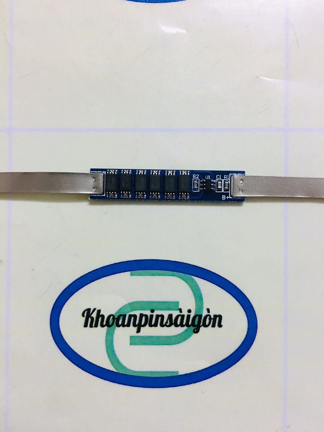 Mạch 1S 4.2V (12A-15A), sạc và bảo vệ cell Li-ion 3.7V - 4.2V