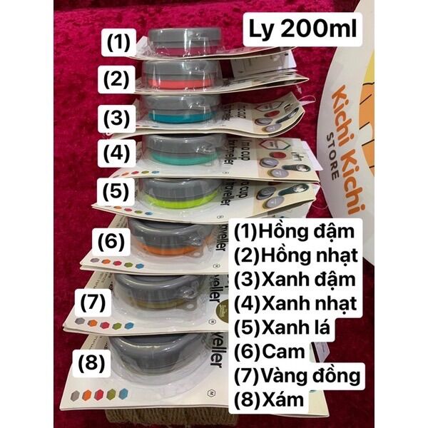 Ly gấp gọn Msquare M(200ml).