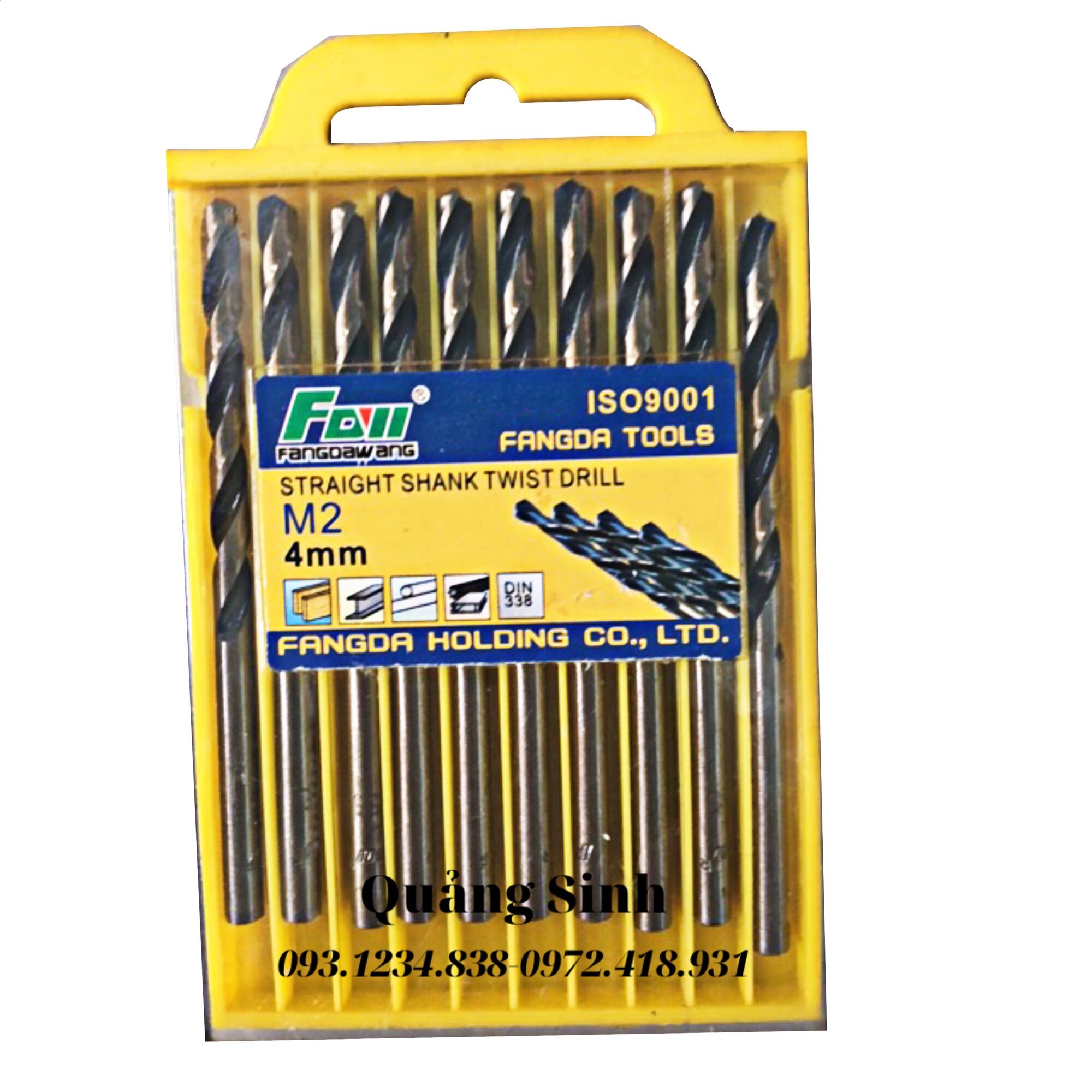 💥💥💥 Mũi khoan sắt FAVI từ 3-12mm