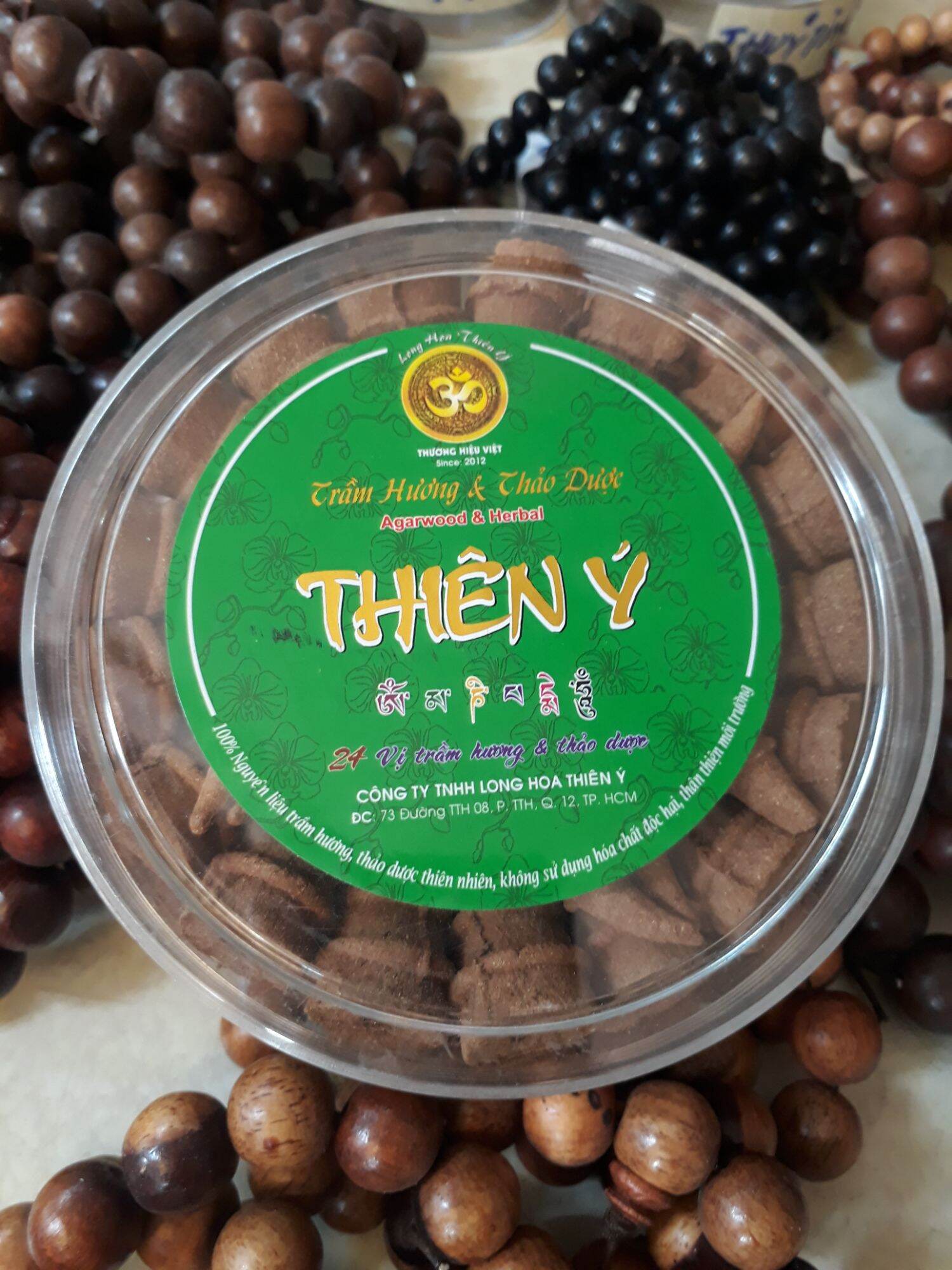 Nhang nụ thien y -mui thảo dược _ 1 hộp 40 viên _ gồm 24 vi thảo dược