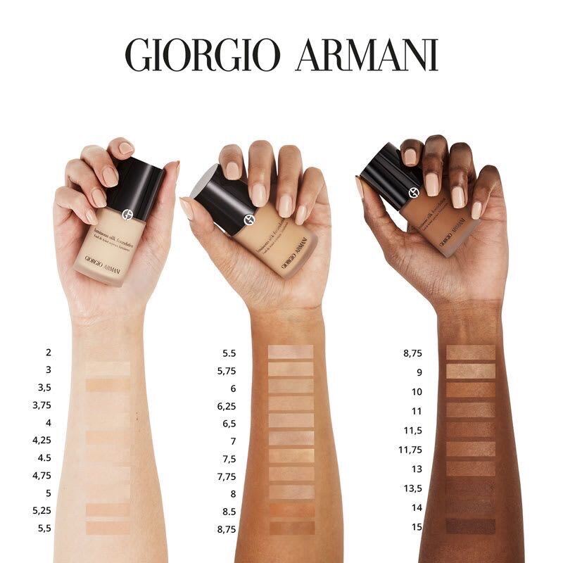 Fullsize) Kem nền Giorgio Armani Luminous silk 30ml. Luminous Silk  Foundation, Power Fabric Long Wear High Cover Foundation 