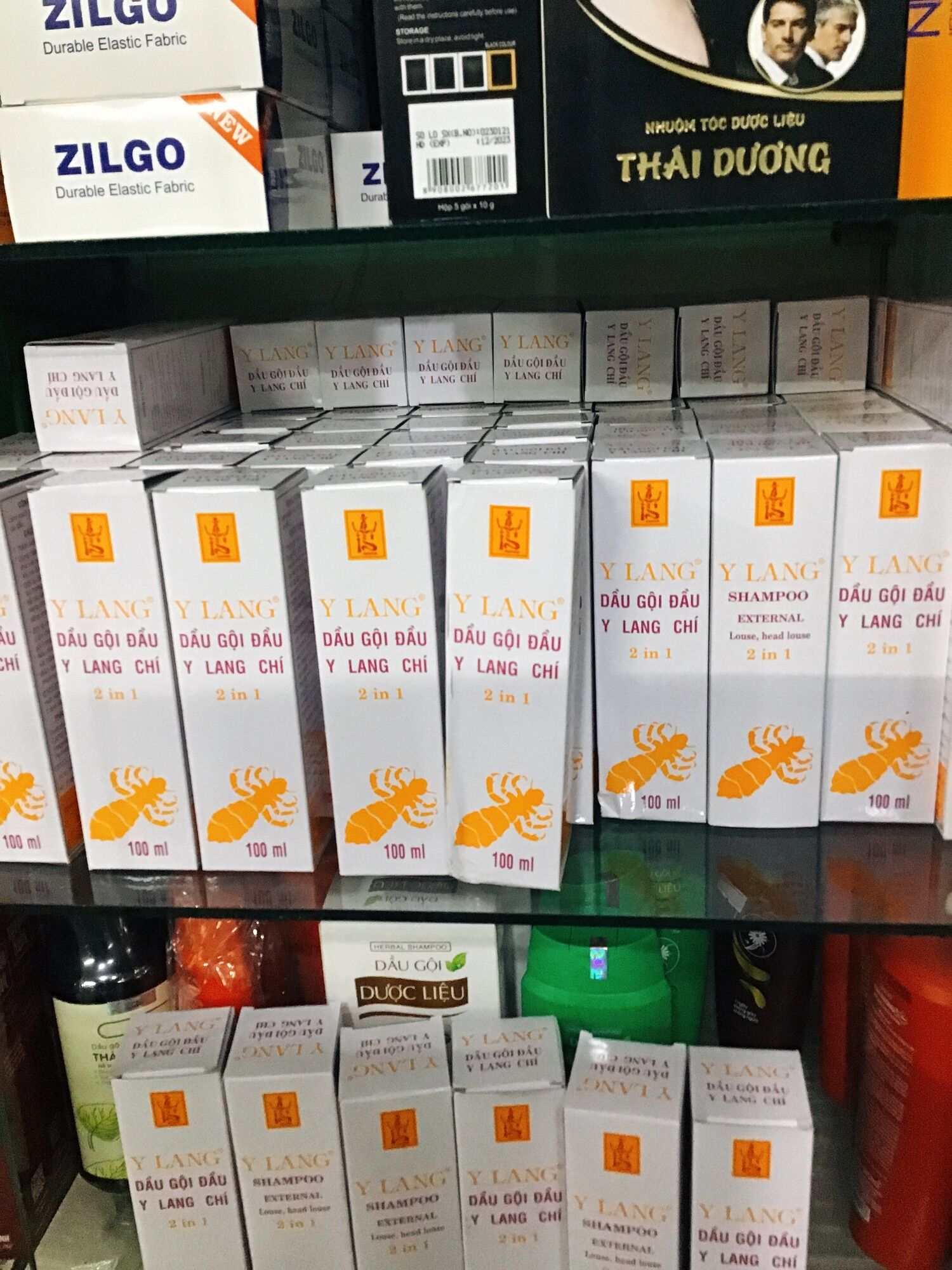 combo 3 chai Dầu gội diệt chấy Y LANG CHÍ
