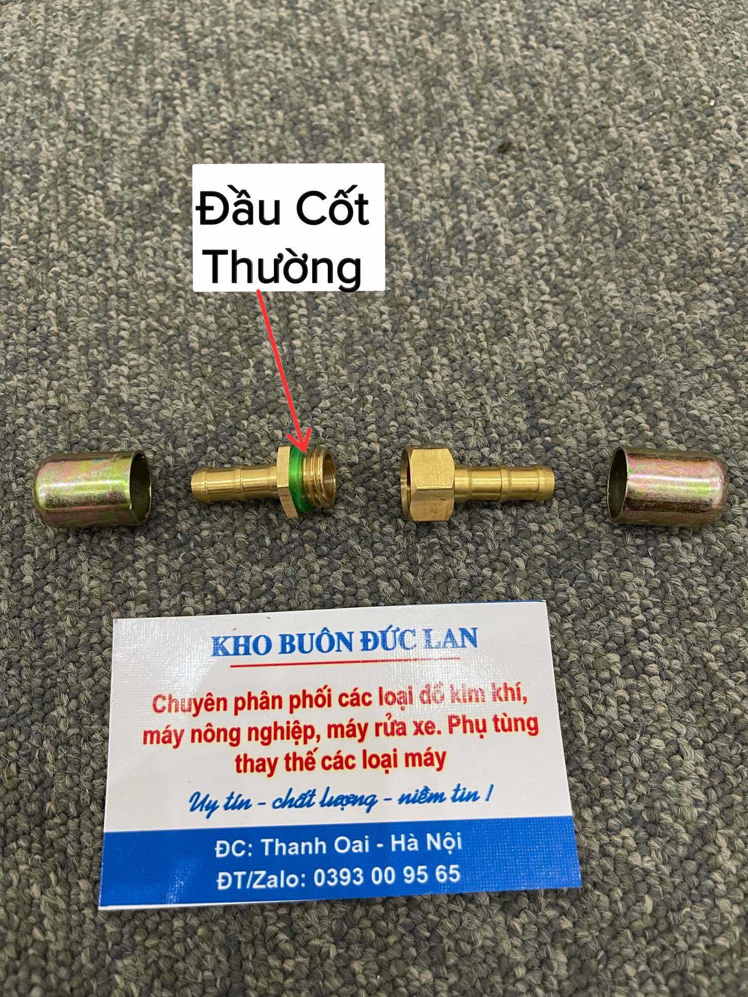 Bộ Cos Ép Đầu Dây Xịt Rửa Xe Ren 13mm [ HÀNG DÀY XỊN ]