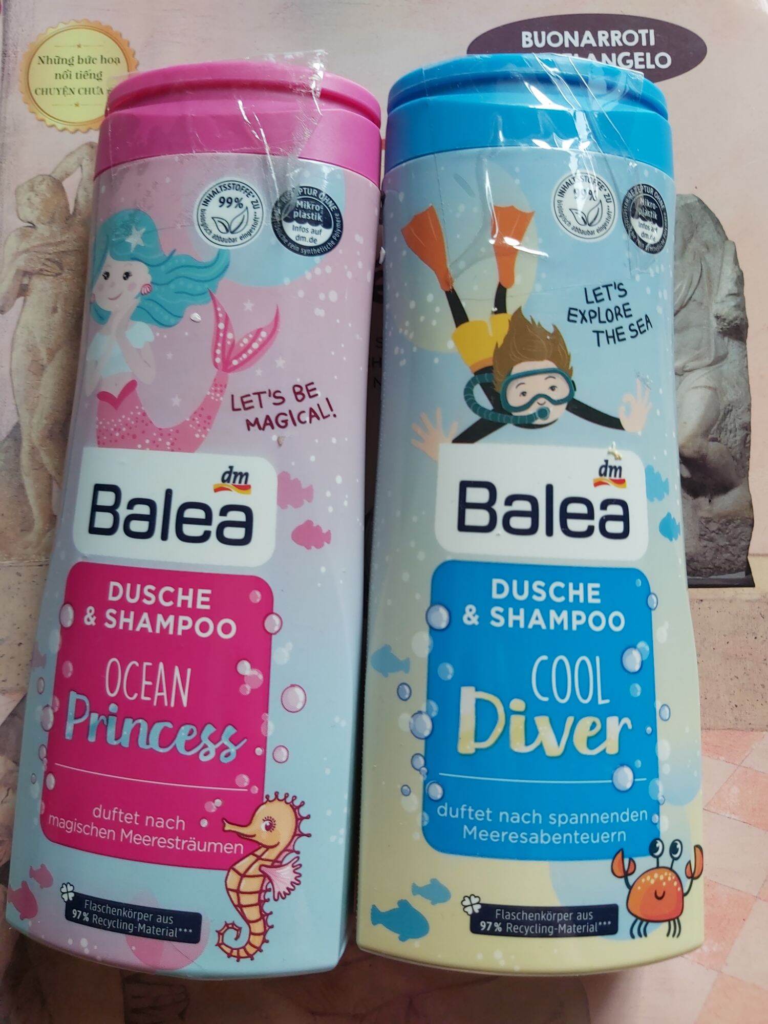 Sữa tắm trẻ em balea đức