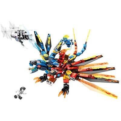 Lego ninja rồng 2 đầu biến hình
