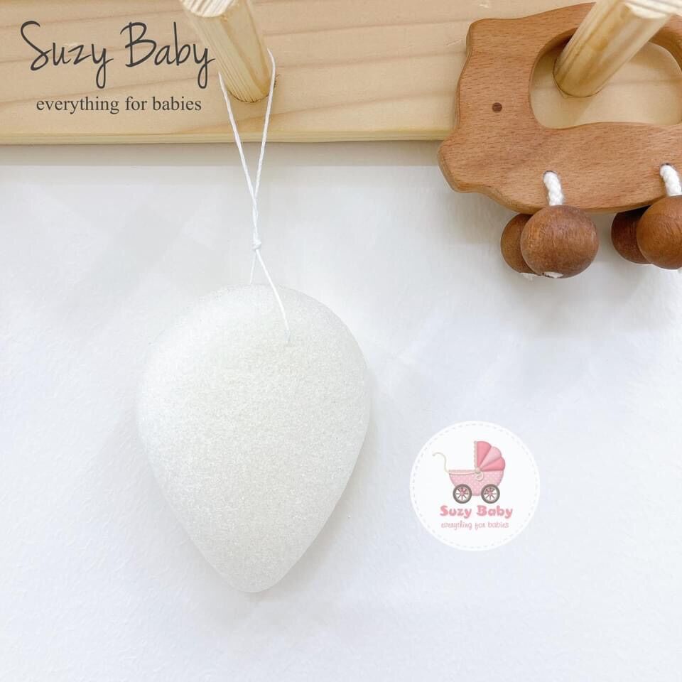 BÔNG TẮM HỮU CƠ MEEBEE MỀM MẠI CHO BÉ