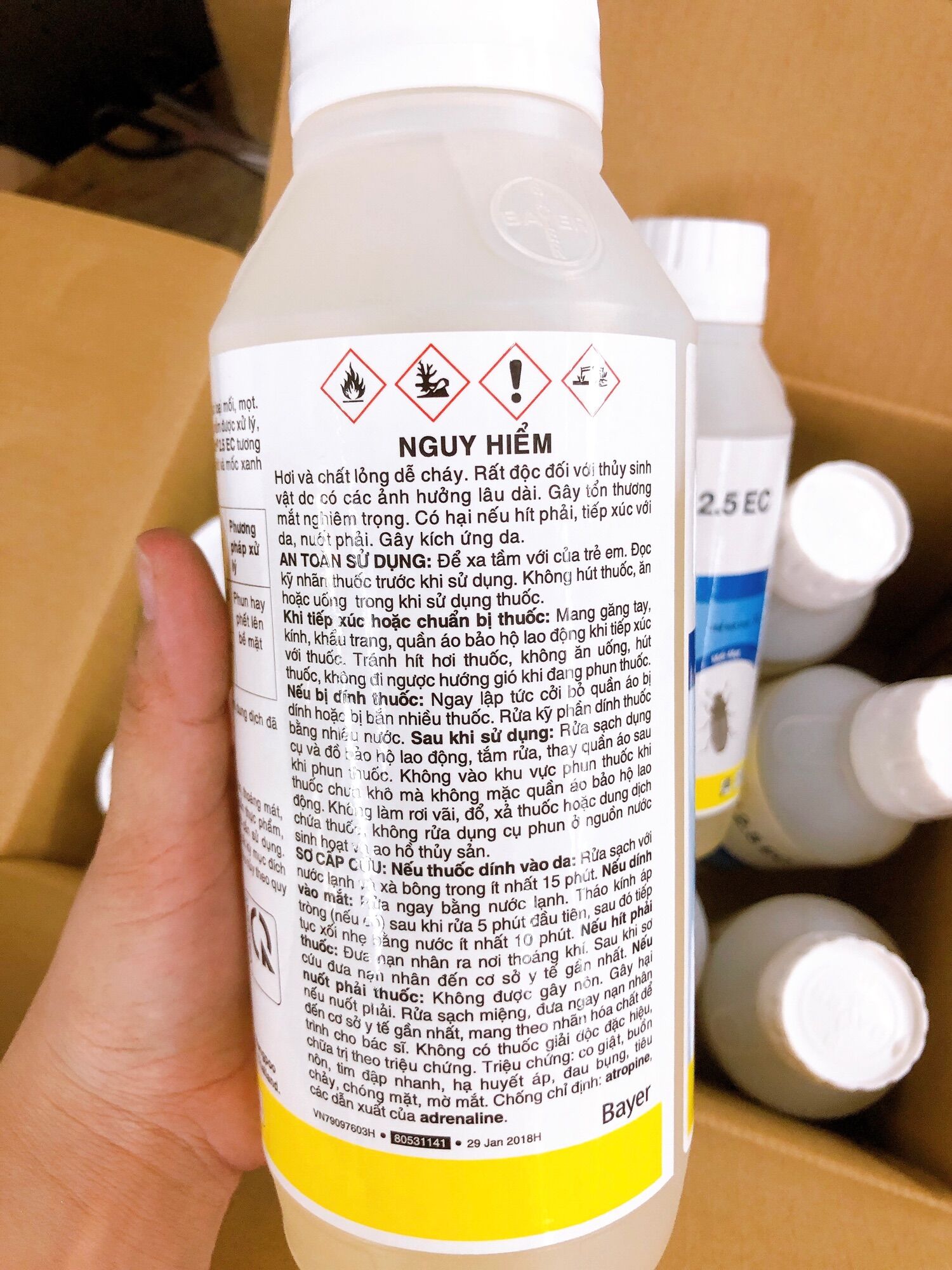 Chế phẩm phòng, diệt mối - mọt CISLIN 2.5EC (1000ml)