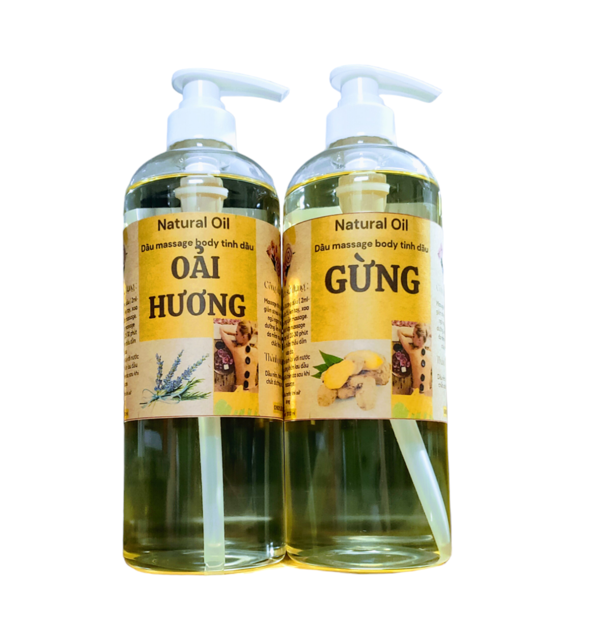 dầu massage body OẢI HƯƠNG 1 lít
