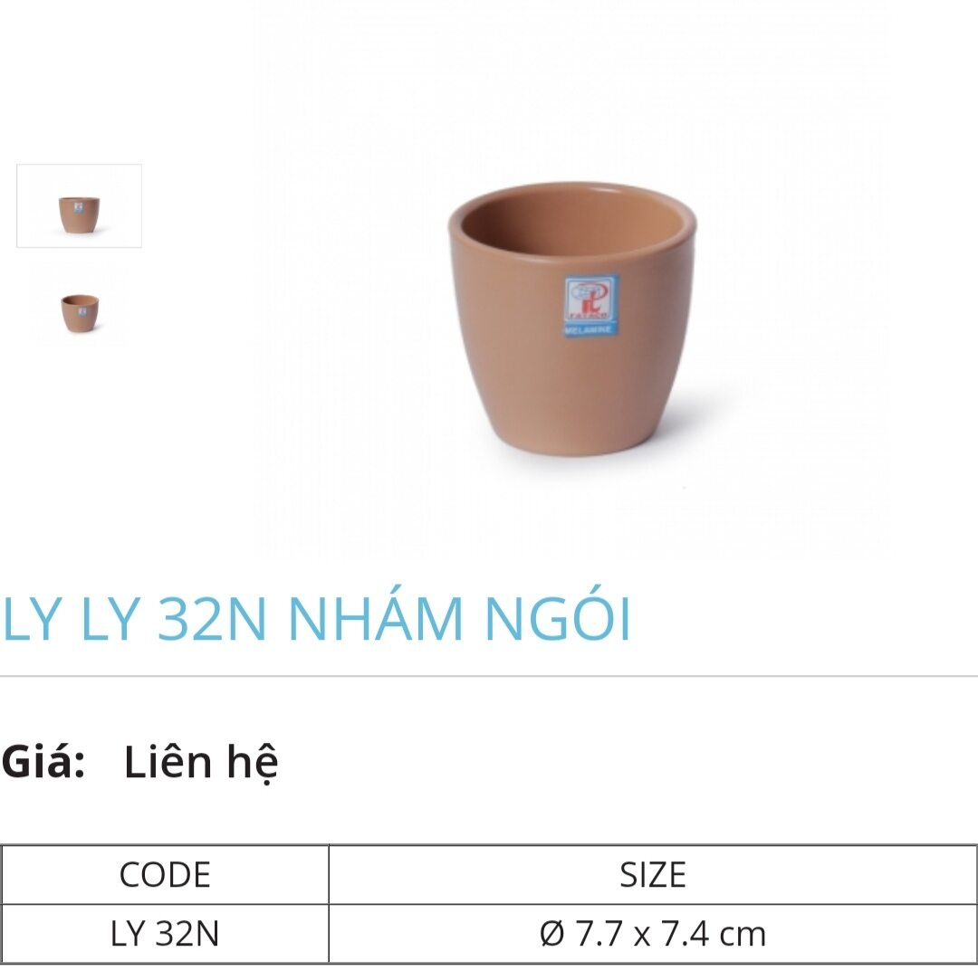 ly nhựa 32N đen nhám và đen ngói