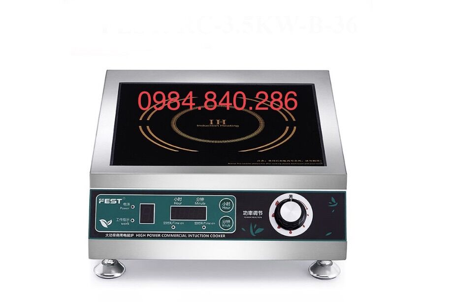 Bếp từ công nghiệp 3500W Fest núm vặn cao cấp