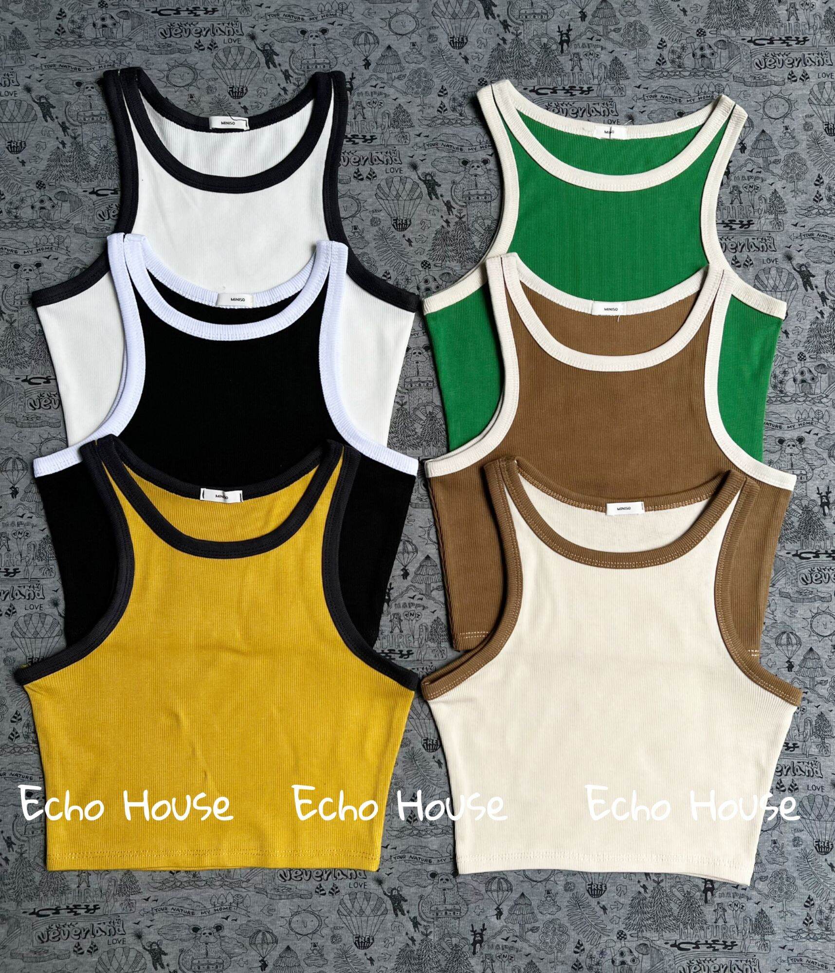 Áo Ba Lỗ Viền Nữ Basic - Áo Croptop Viền 2 Dây Nữ - Áo 2 Dây Basic Co Giãn (CAM KẾT DÀY DẶN, HÌNH SHOP CHỤP 100%)