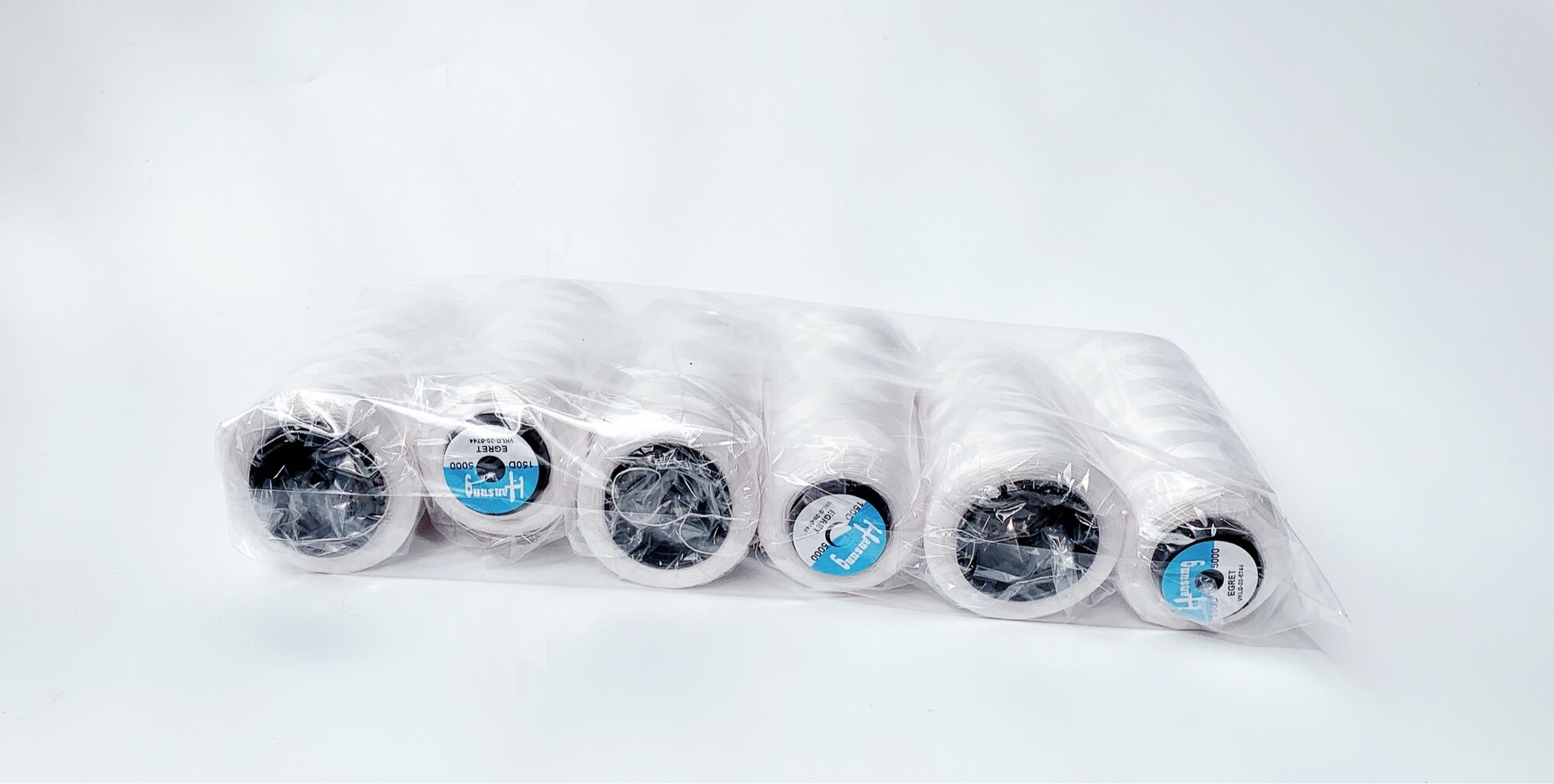 VỈ 6 CUỘN CHỈ TƠ VẮT SỔ TRẮNG