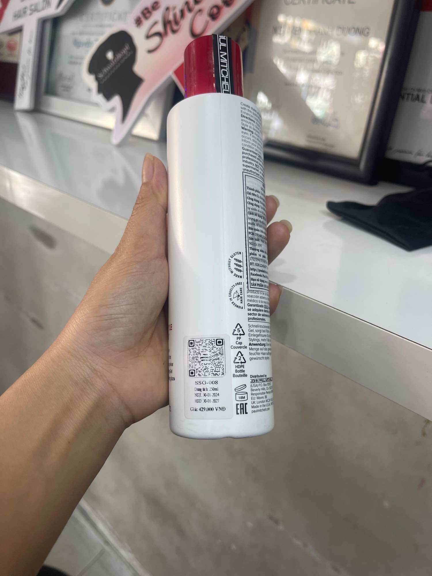 (Usa) Paul Mitchell Super Sculpt Soft Gel for Creating Curls, with a Very Fragrant Green Apple Scent That Doesn'T Stick to Your Hair.