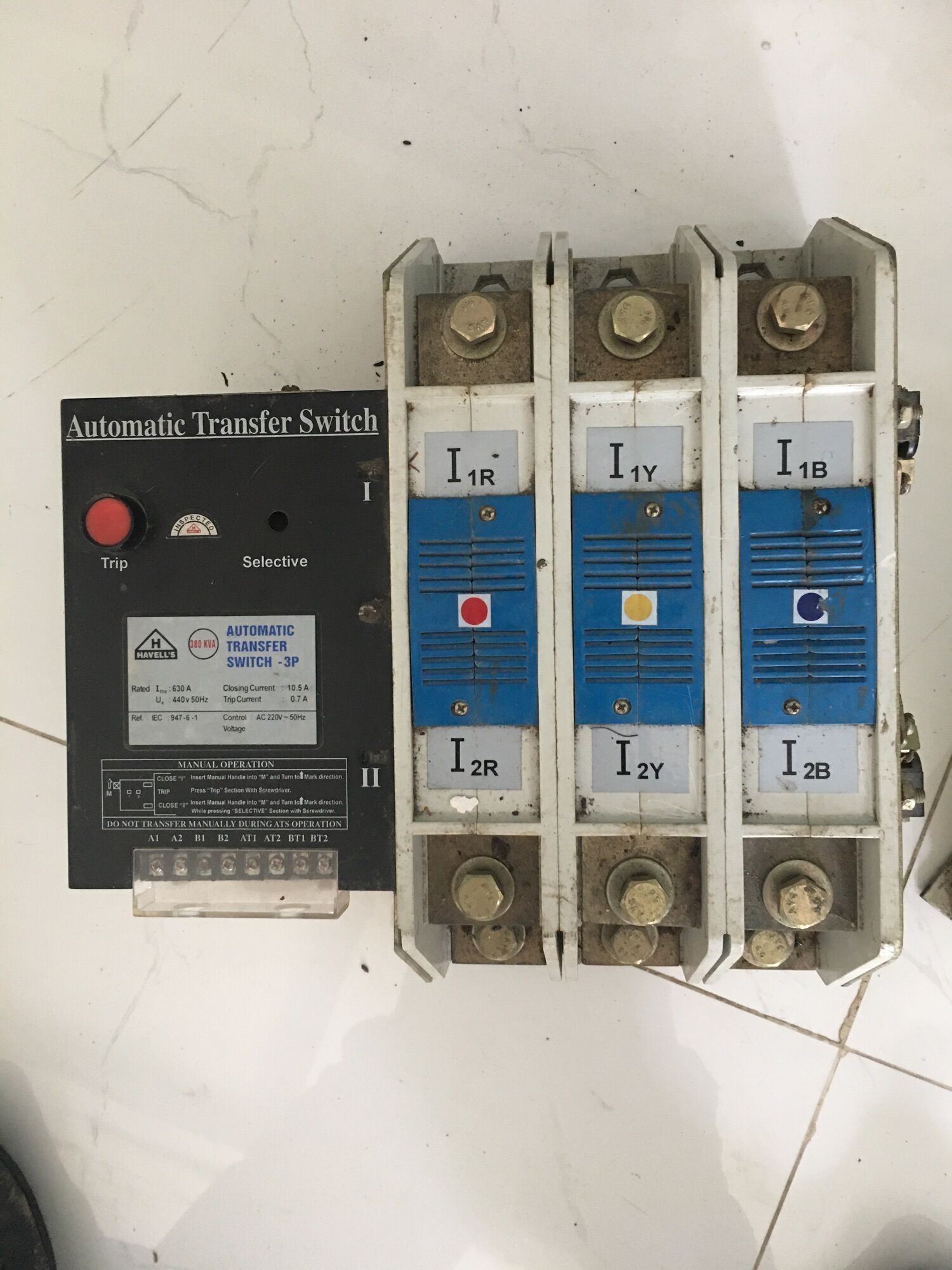 [HCM]ATS CHUYỂN MẠCH TỰ ĐỘNG 3P-630A- HAVELL ẤN ĐỘ