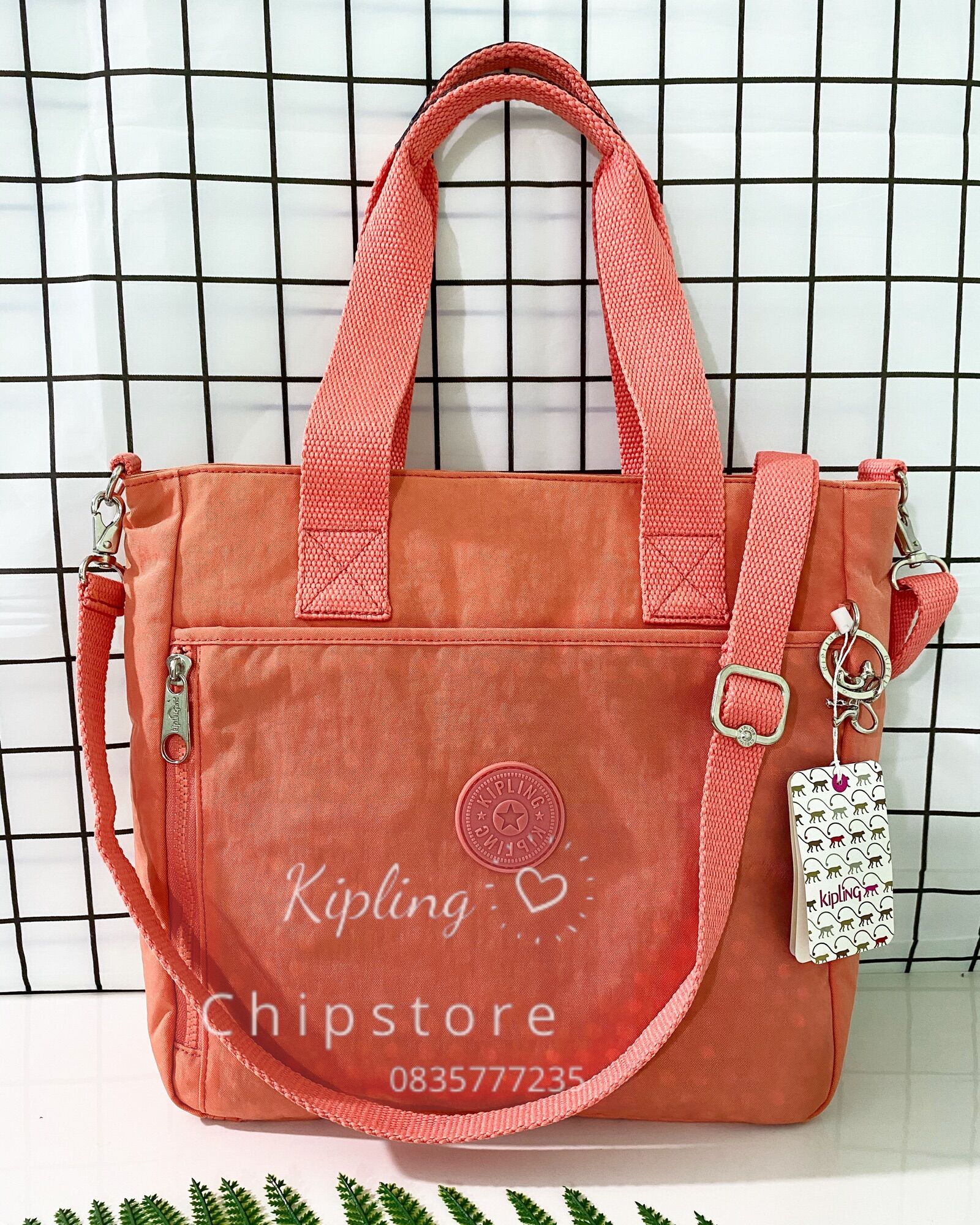 Túi xách Kipling - Màu cam - Handbag