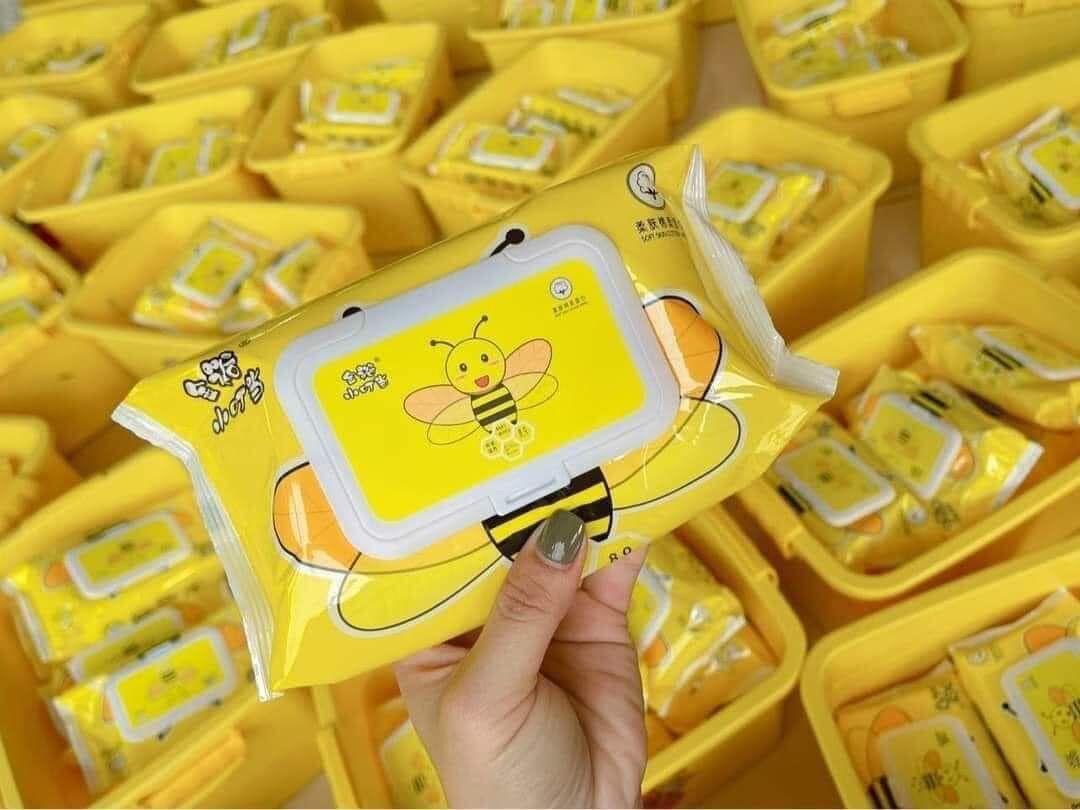 Thùng giấy ướt vịt vàng(thùng gồm 10 bịch)